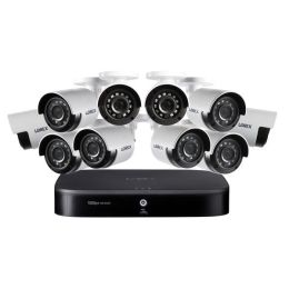 Lorex 1080p Hd 16-channel Dvr Security System With 2 Tb Hard Drive And Ten 1080p Night Vision Security Cameras